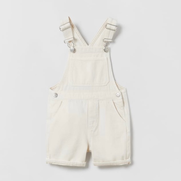 Zara Dresses Zara Solid Denim Overalls Poshmark
